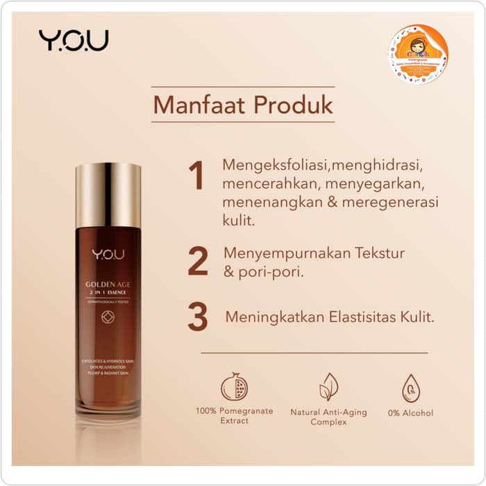 YOU GOLDEN AGE 2 IN 1 ESSENCE 100ML