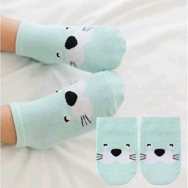 Kaos kaki korea anak 3D karakter hewan motif lucu