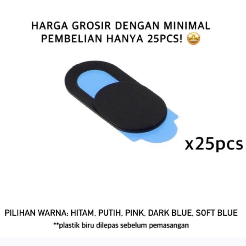 [Grosir] Webcam Kamera Cover Pelindung Dan Penutup Camera Laptop Hp Ultra Thin Murah