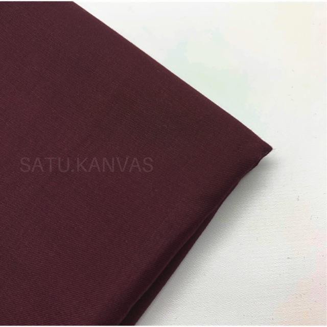 Kain TOYOBO murah royal mix ( 20 warna )-BURGUNDY