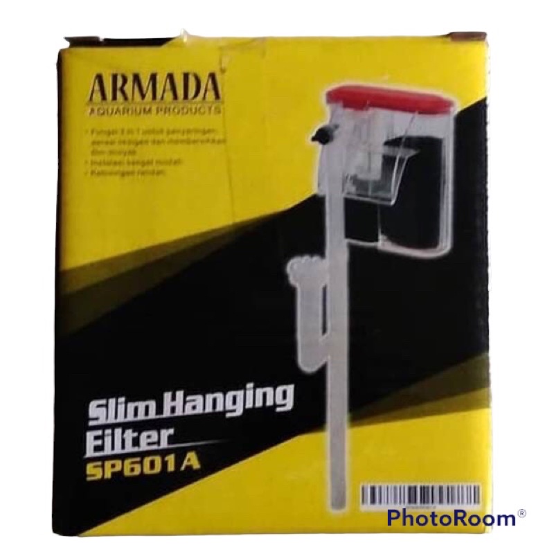 Mesin filter gantung SP601A - Mesin filter aquarium