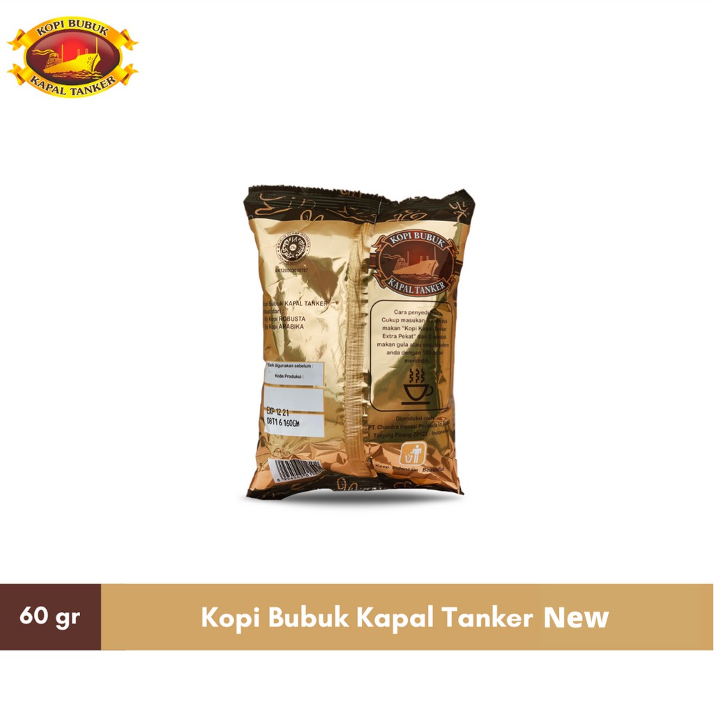 Kopi Bubuk Kapal Tanker New - 60 Gr