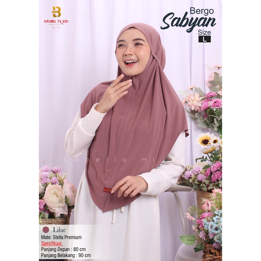 BERGO SABYAN L I Bergo Labella I Labella Hijab