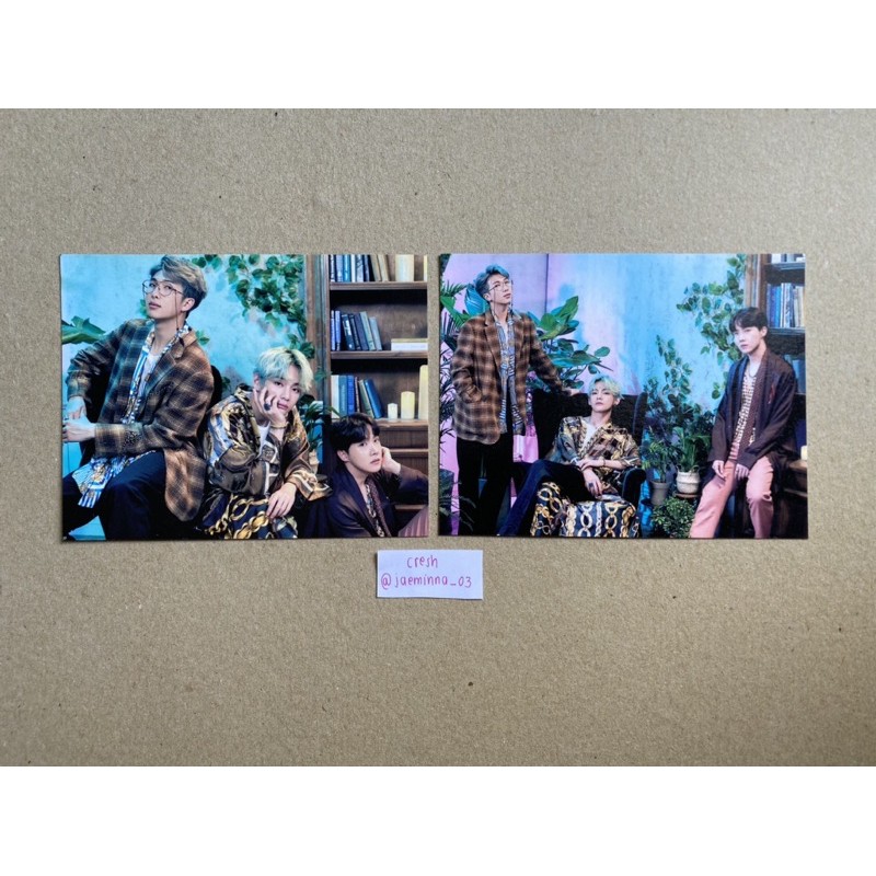 5th Muster Pop Up Card Taehyung Namjoon Hobi Unit (Namvhope)