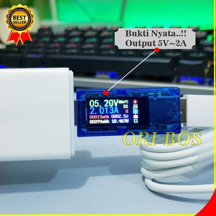 CHARGER OPPO A3S A5S ORIGINAL 100% CASAN OPPO MICRO