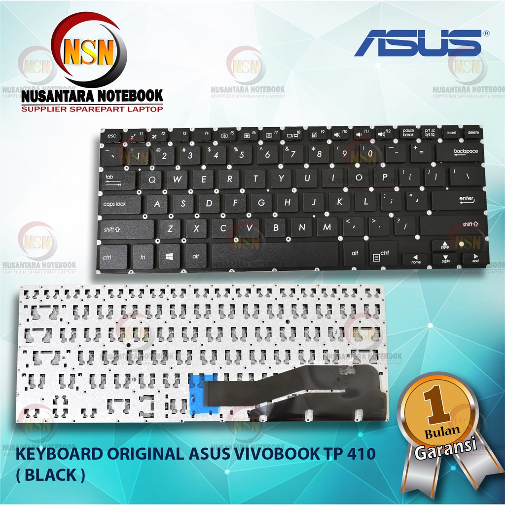 Keyboard Original Asus Vivobook Flip 14 TP 410 TP410 TP410U TP410UA