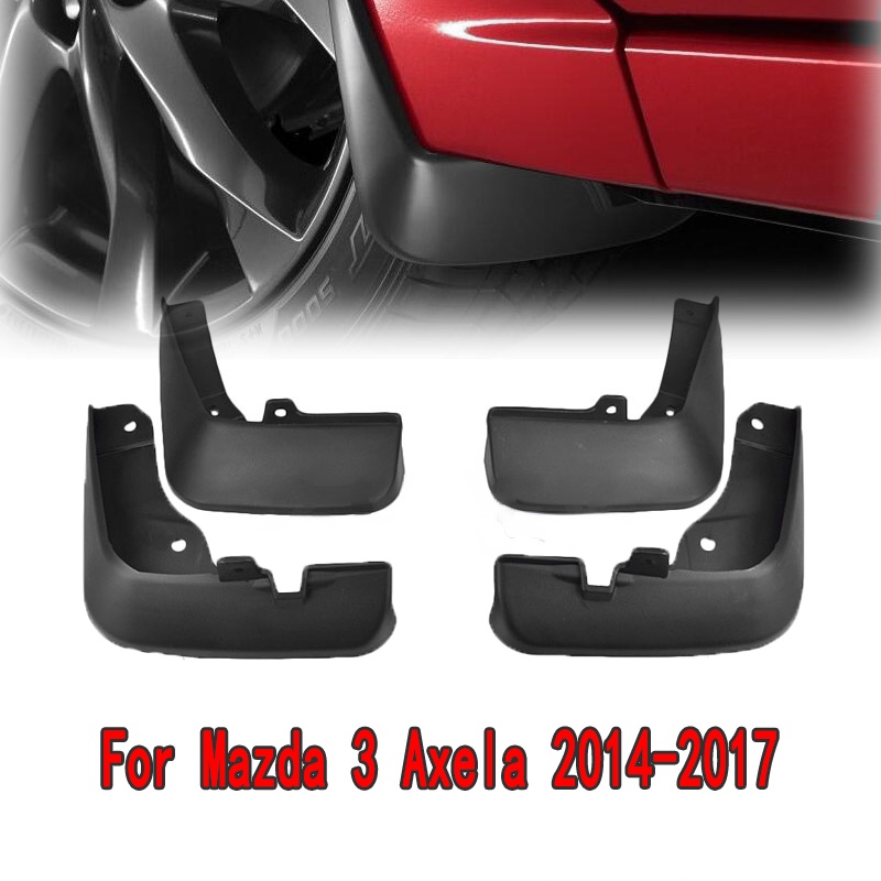 Mud Flap Pelindung Splash Untuk Mazda 3 Axela 4 Pintu Sedan 2014 2015 2016 2017 Fender