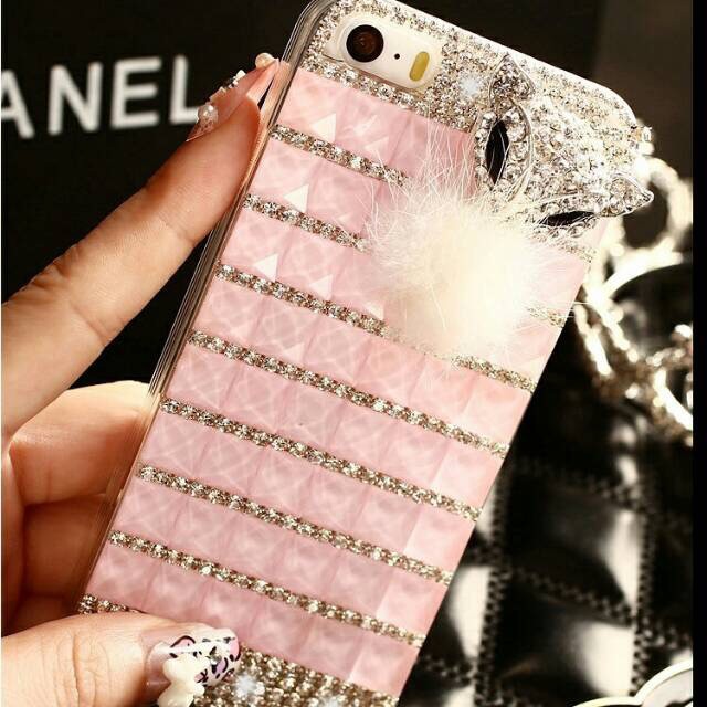 rubah diamond pinky blingcase blinkcase swarovski oppo f1s f3 r9 r9s r7 r7s plus n1 mini n3 vivo lg