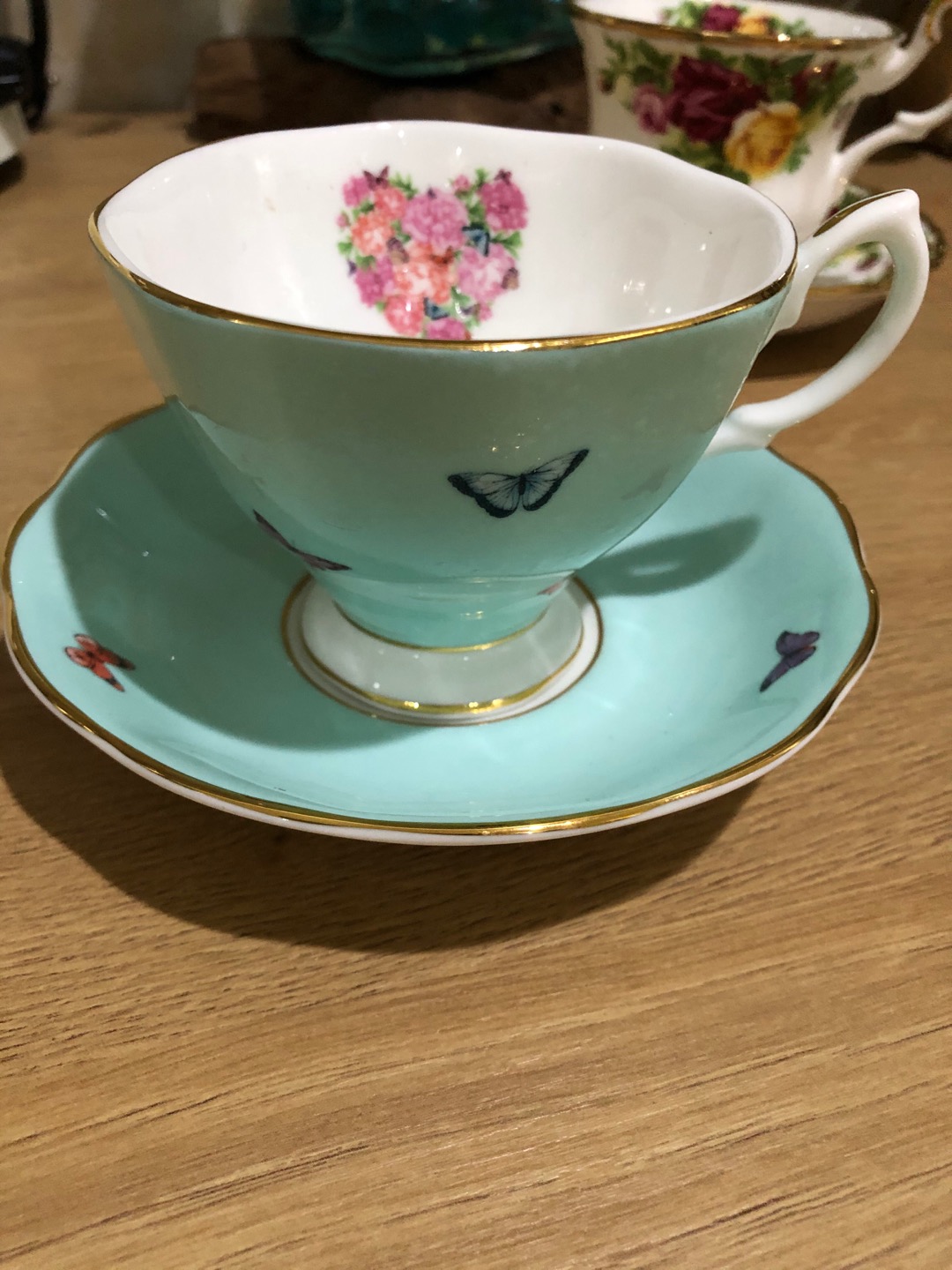 Royal Albert Miranda Kerr  Grattitude Tea Cup Saucer