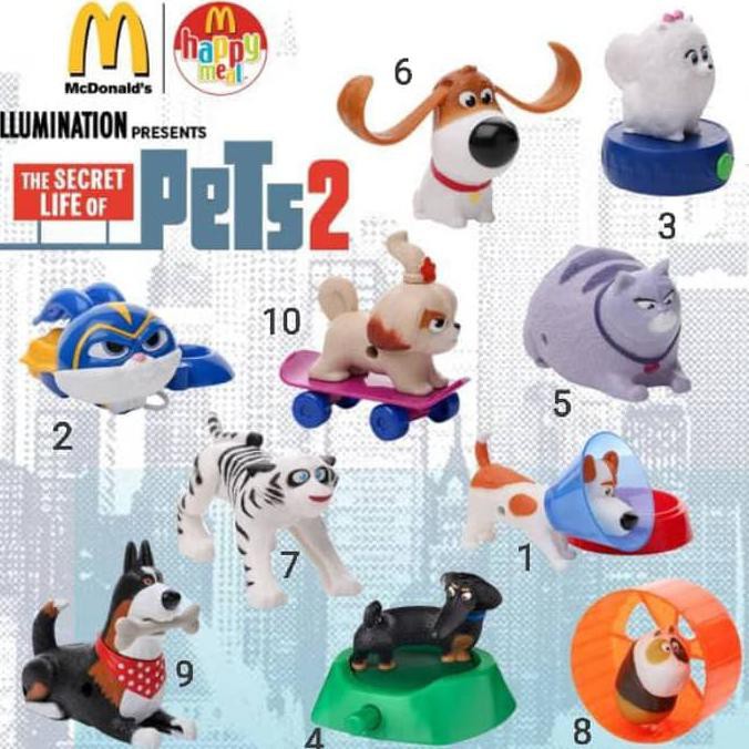 mcdonalds happy meal toys secret life of pets 2