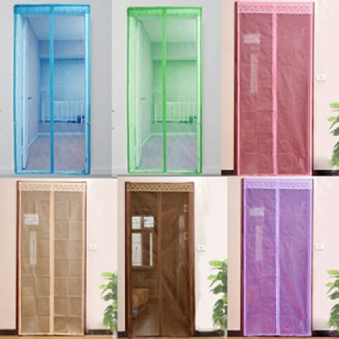 Tirai Pintu Magnet Anti Nyamuk / Mosquito Curtain