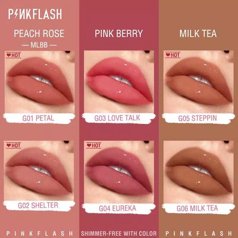 RCS ✅- PINKFLASH L02 oh my gloss lipgloss pinkflash