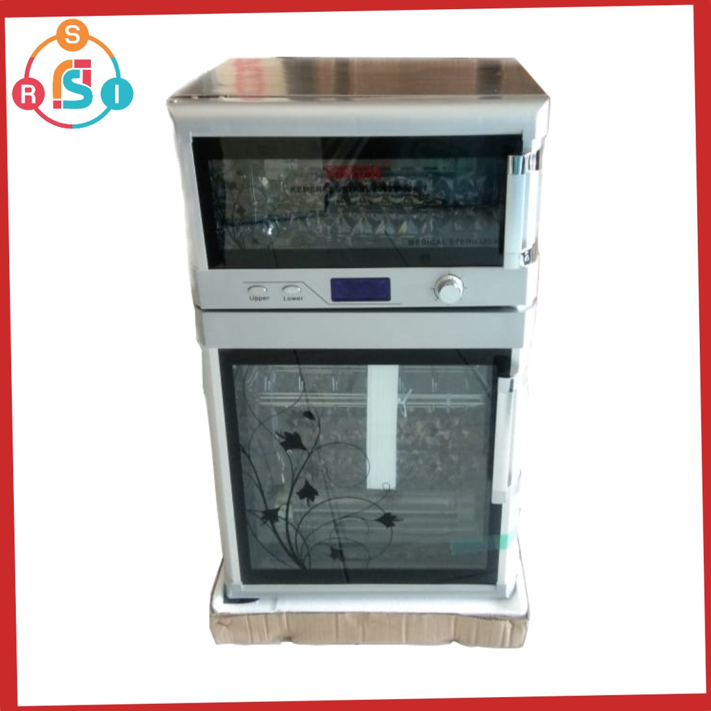 STERILIZER 2 PINTU HOT UV / STERILISASI / ALAT KECANTIKAN STERILISATOR