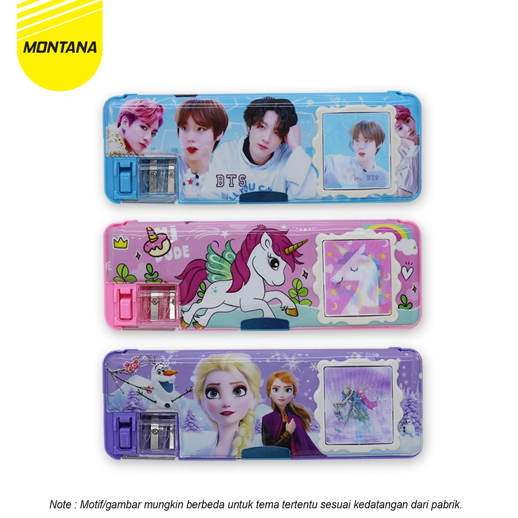 MONTANA Kotak Pensil / Study Set / Tempat Pensil Calculator Penco 102-1-1