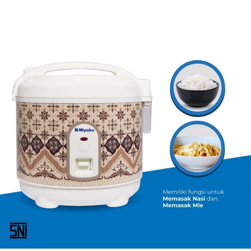 MIYAKO Rice cooker  0,63 L PSG-607 Garansi Resmi