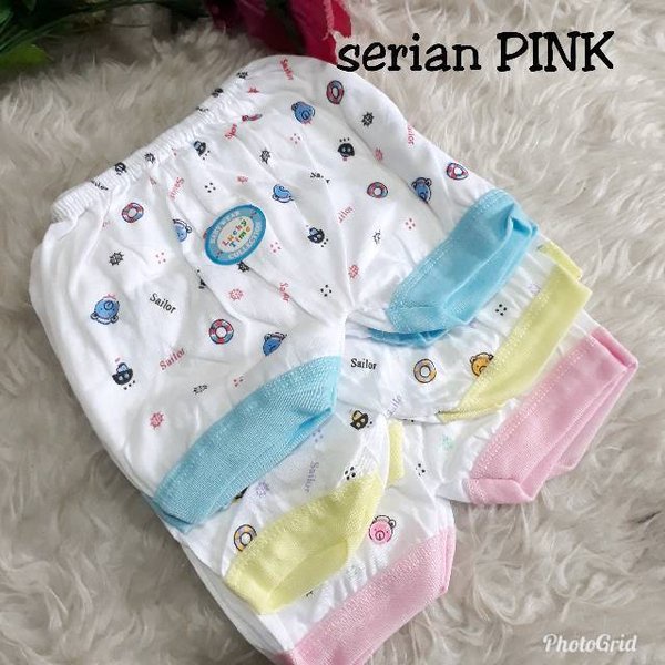 6pcs Celana Pop Bayi Lucky | Celana Pendek Bayi | Celana Lucky Baby | Open Sorex Grosir 6pcs