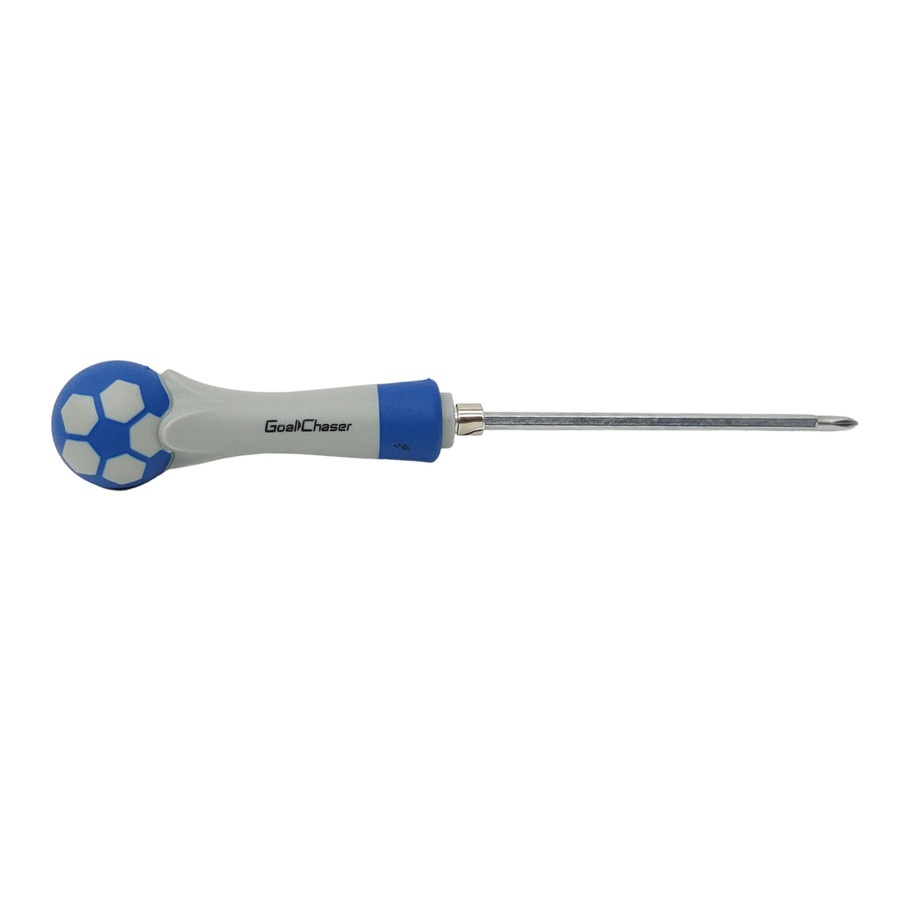 Obeng Bolak Balik Goal Chaser Panjang Besi 10cm Diameter 4mm Plus Minus Magnet 4 inch