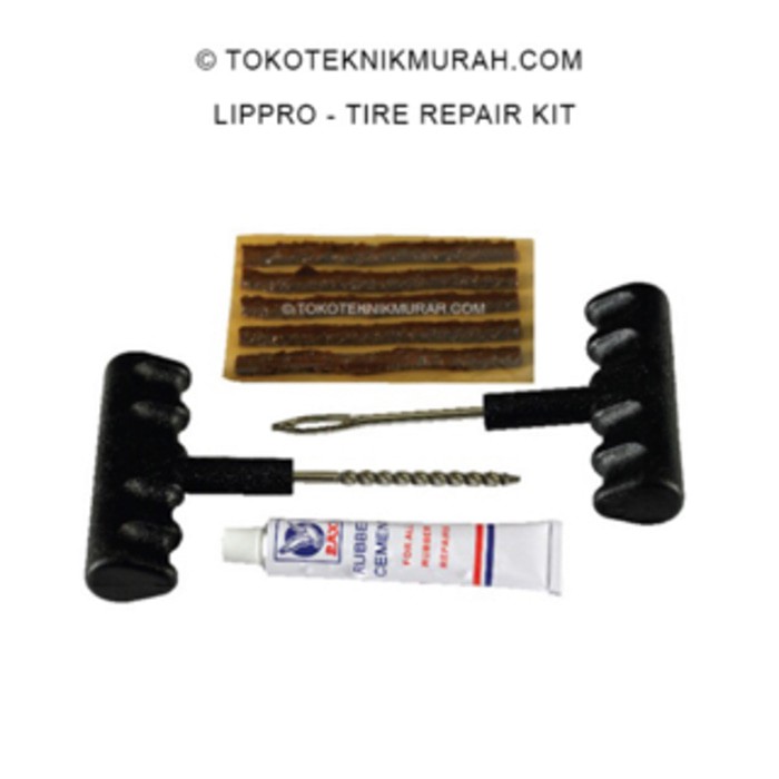 Lippro Alat Perbaiki Ban Tubles - Tire Repair Kit 9501