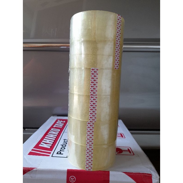 lakban bening KHINKO TAPE  ,lakban bekualitas harga ternurah ,terlaris ukuran 45x90   bc