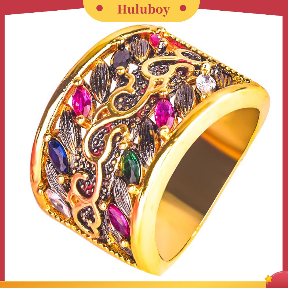 Hu Hu Hu Hu Hu Alat Bantu Pasang Kacamata♡ Cincin Lapis Silver Dengan Batu Permata Imitasi Warnawarni Gaya Gothic Untuk Wanita