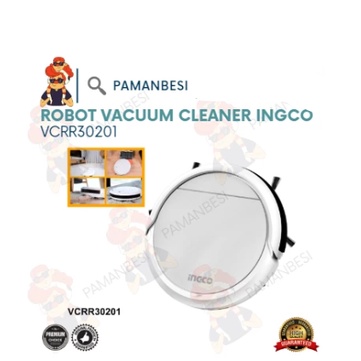 INGCO VCRR30201 Robotic Vacuum Cleaner Vacum Penyedot Debu