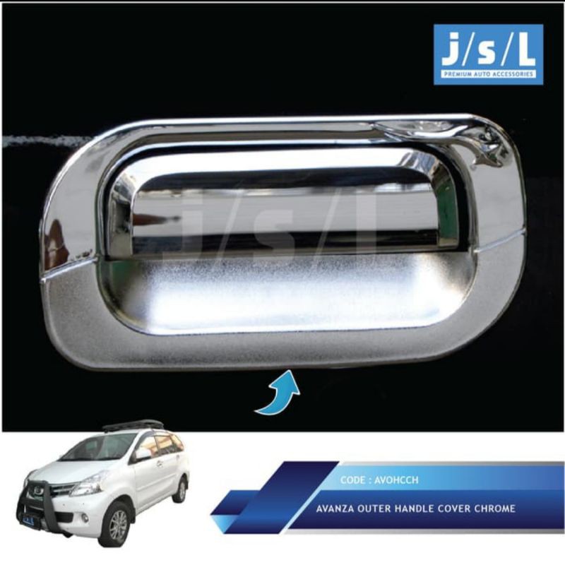 cover outer Toyota Avanza 2008-2011 chrome jsl