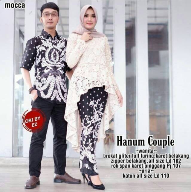 GROSIR HANUM COUPLE BROKAT PINGUIN