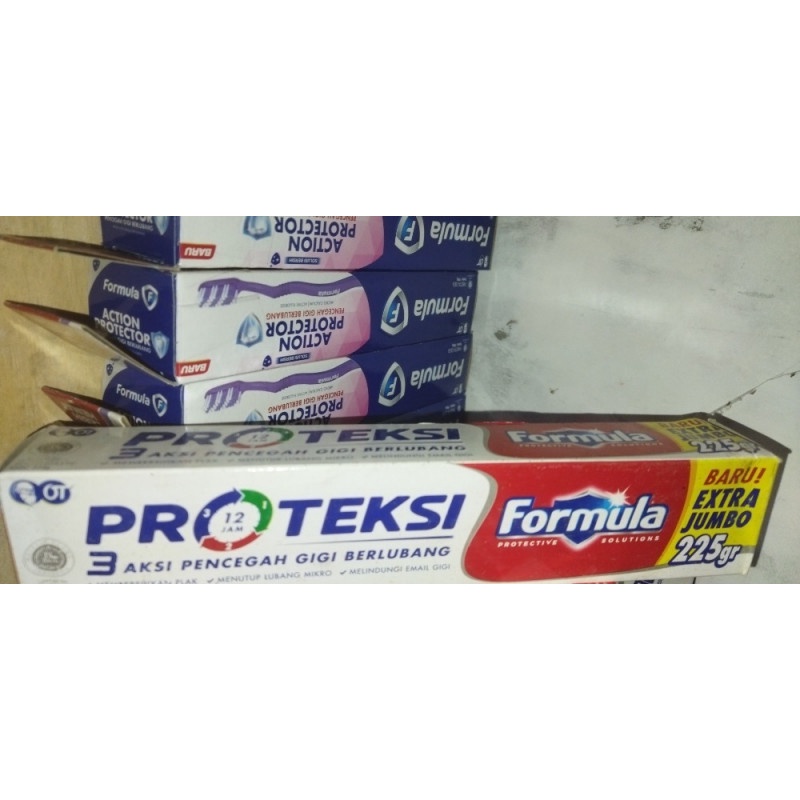 Formula proteksi pasta gigi 225gram jumbo