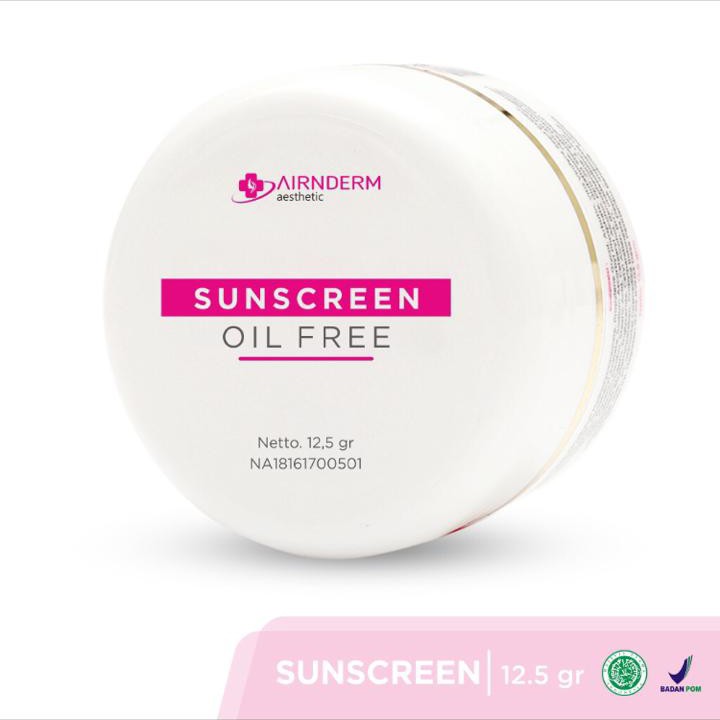 AIRNDERM AIRIN Suncreen Oil Free SPF30 BPOM