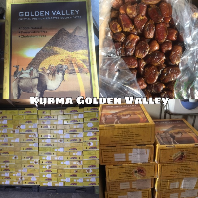 

Kurma Golden Valley 10kg / Premium Dates (Berkualitas dan Termurah)