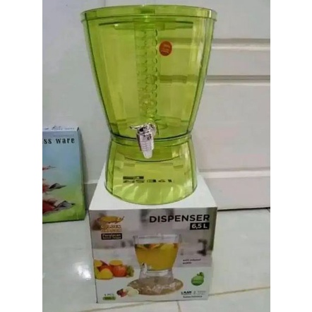 Dispenser+Infused 6.5 liter / wadah minuman galon golden dragon 889-1