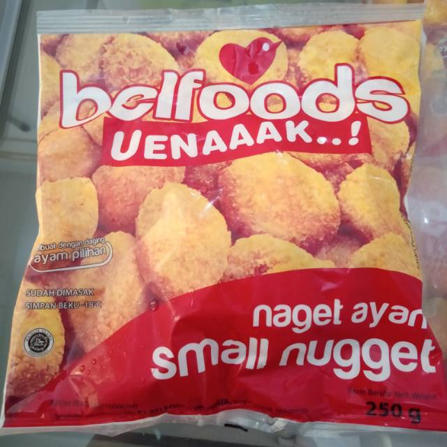 

Belfoods small nugget 250gr