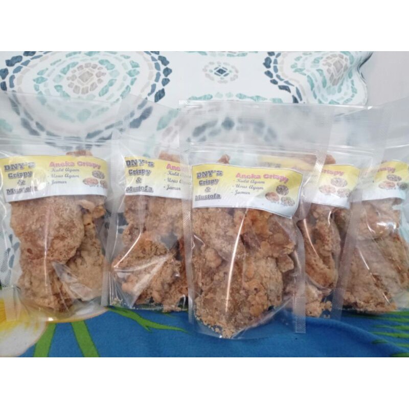 

KULIT AYAM KRISPI / KRISPY / CRISPY 100GR