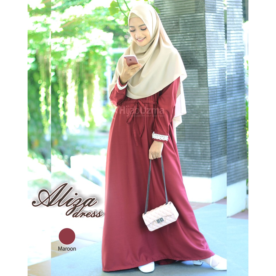 TERMURAH Gamis Syari Toyobo FODU Gamis katun Toyobo Gamis hijab uzma Gamis terlaris