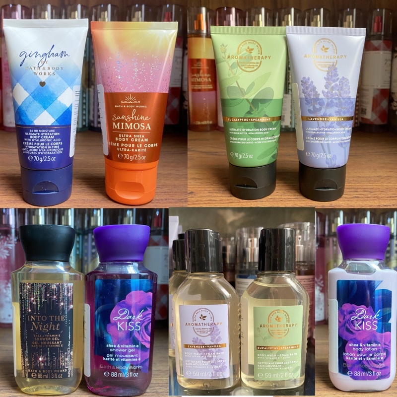 Jual Bath Body Works Travel Size Lotion Body Cream Shower Gel Bath Foam Shopee Indonesia