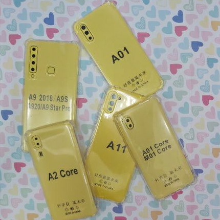 OBRAL...!!! Silikon Bening Anti Krek Samsung A01 A01 Core A2 Core A11 A92018 A02 A02s A20s A21s A31 A03s A32 4G A51 A70 A71