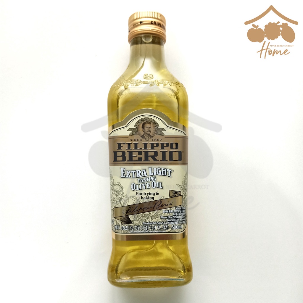 

Filippo Berio Extra LIGHT Olive Oil 500ml ELOO MPASI 500 ml minyak