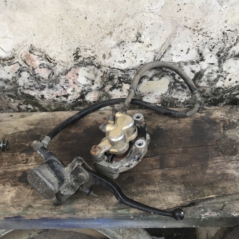 kaliper master rem cakram assy yamaha FizR vega r jupiter burhan double piston original 2nd