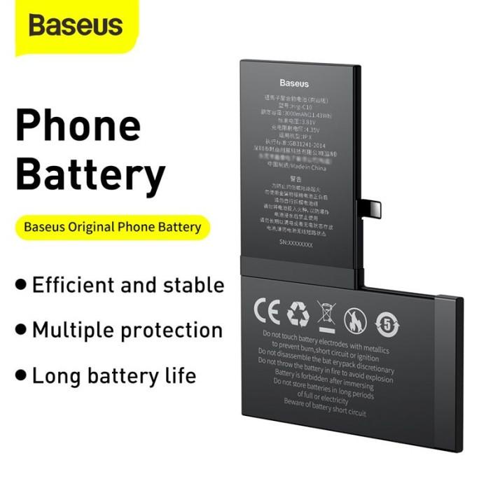 Baseus Battery For Iphone X Xs Xr Xs Max Terlaris