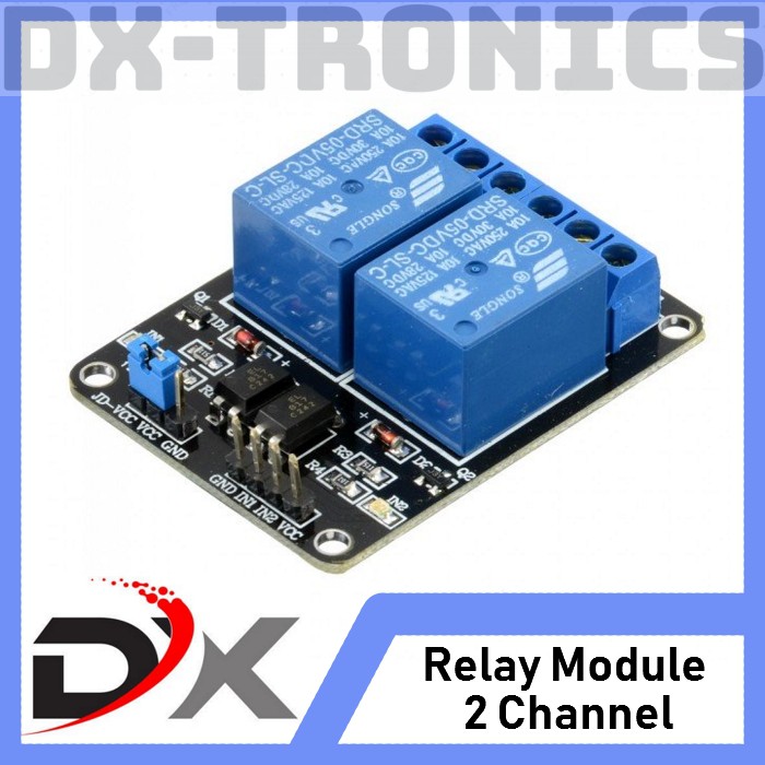 Relay module 2 channel arduino compatible