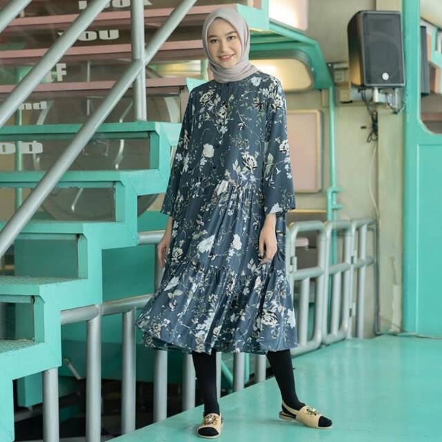 Havana Midi Dress Cassia by Haideeorlin