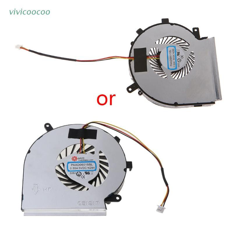 VIVI   Laptop Cooler CPU Cooling Fan Replacement For MSI GE62 GE72 GL62 GL72 PE60 PE70