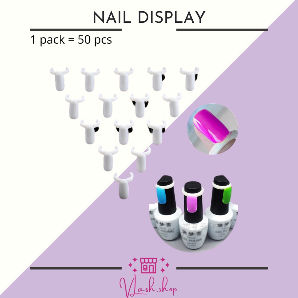 RING NAIL DISPLAY / NAIL COLOR CHART