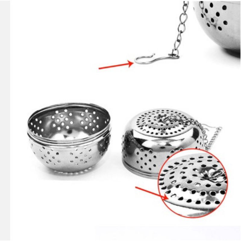 Alat Penyeduh Saringan Teh Manis / Tea Bag Filter Stainless steel