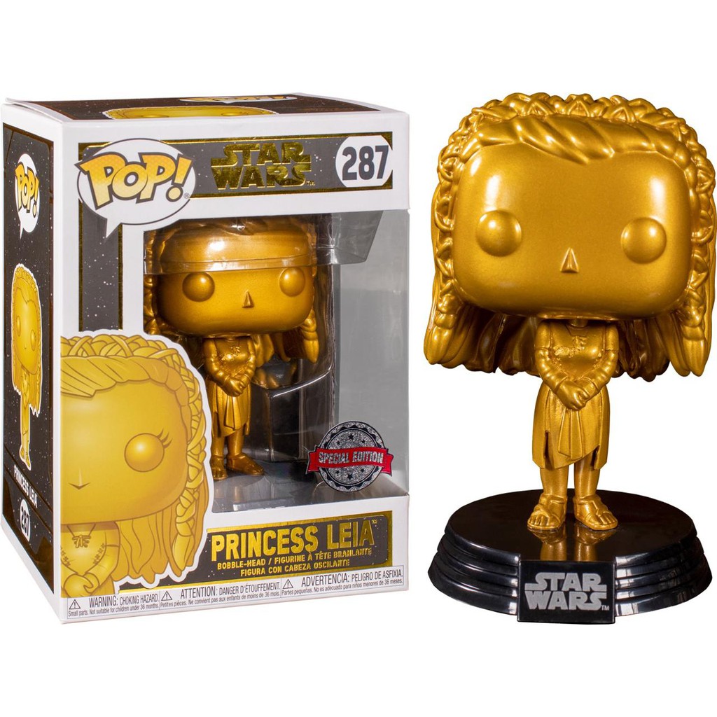 Funko Pop Disney Star Wars Exclusive - Princess Leia (Gold)