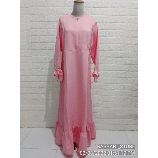DRESSLIM RABBANI EXO MATARI PINK M