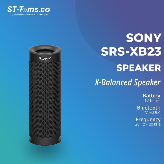 Sony SRS-XB23 / SRS XB23 Extra Bass Portable Bluetooth Speaker