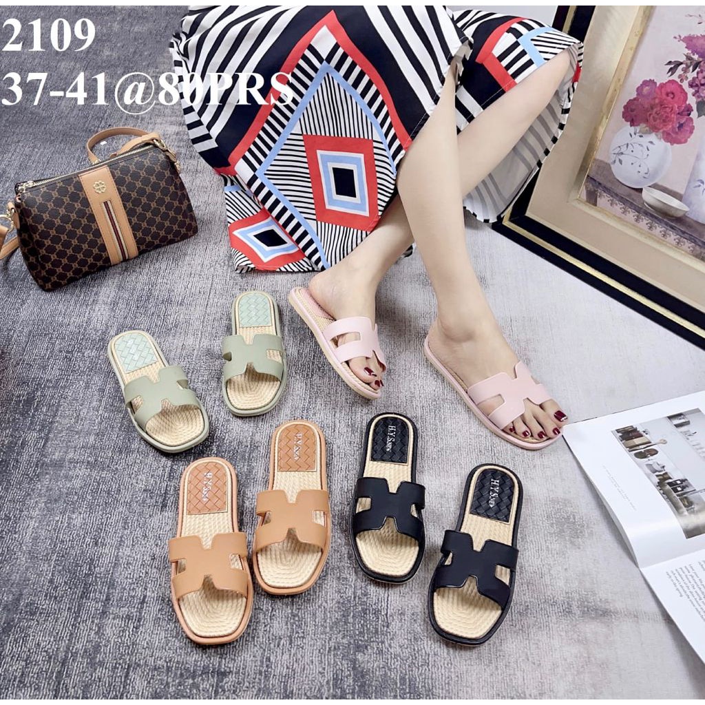 Sandal Jelly Wanita Selop Import AYLA 2109