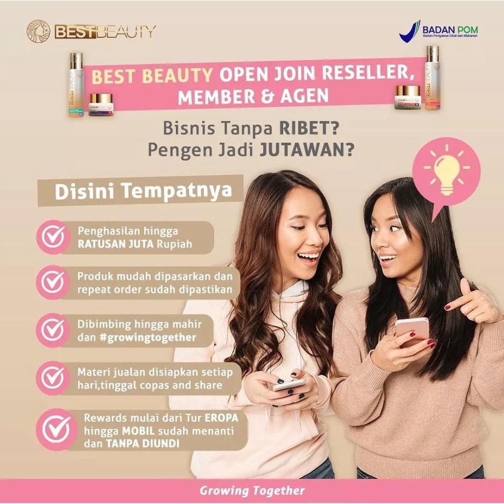 Best Beauty Brightening Paket Cream Wajah Glowing | BESTBEAUTY SKINCARE BPOM