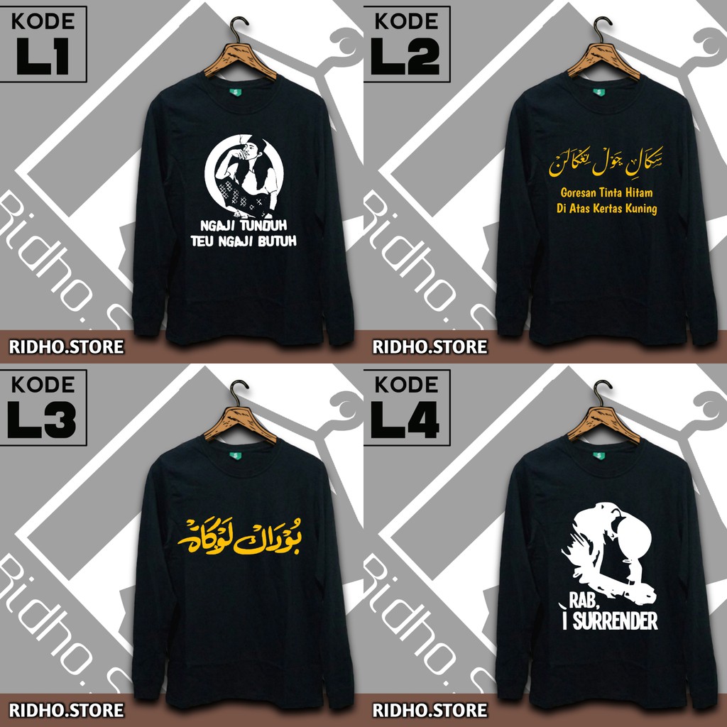KAOS SANTRI // KAOS SANTRI SALAFI // KAOS DAKWAH // KAOS MUSLIM // KAOS DISTRO // KODE L
